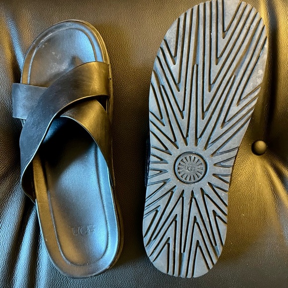 UGG Black Men's Sandals